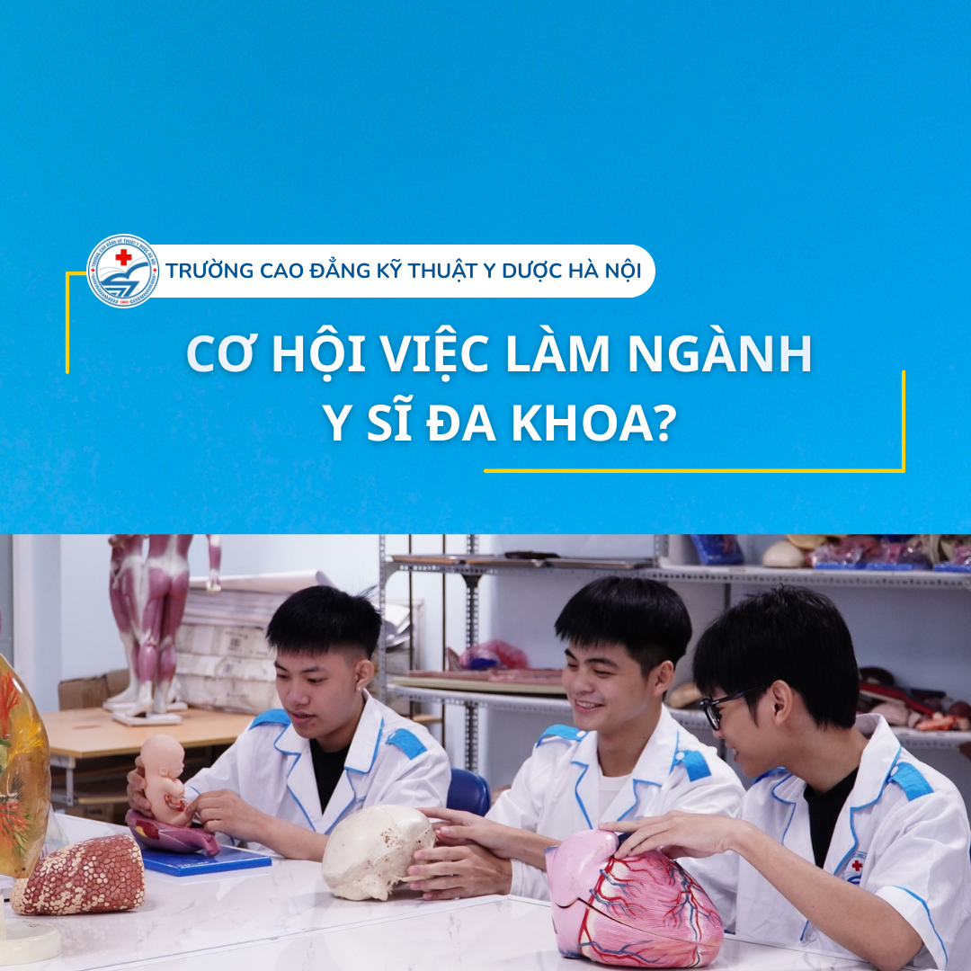 Cơ hội việc làm ngành Y sĩ Đa khoa: Thực tế tuyển dụng và mức thu nhập hiện nay