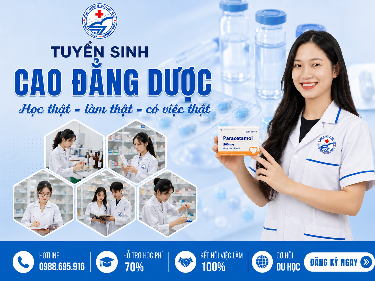 Tuyển sinh ngành Cao đẳng Dược năm 2026