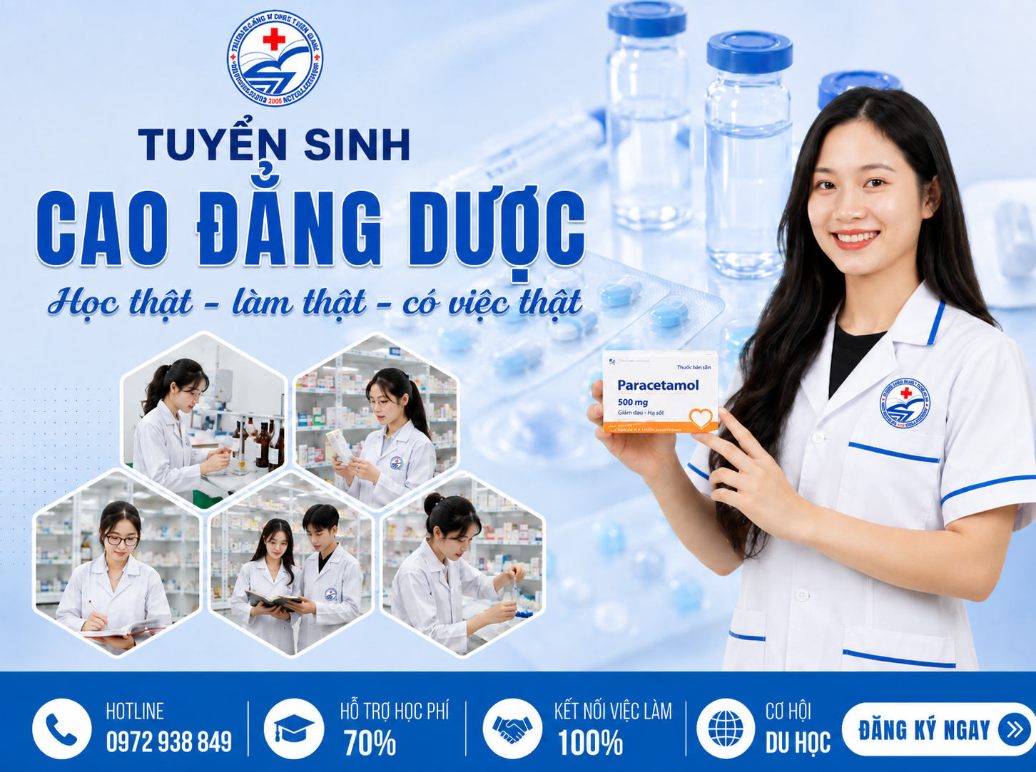 Tuyển sinh ngành Cao đẳng Dược năm 2026