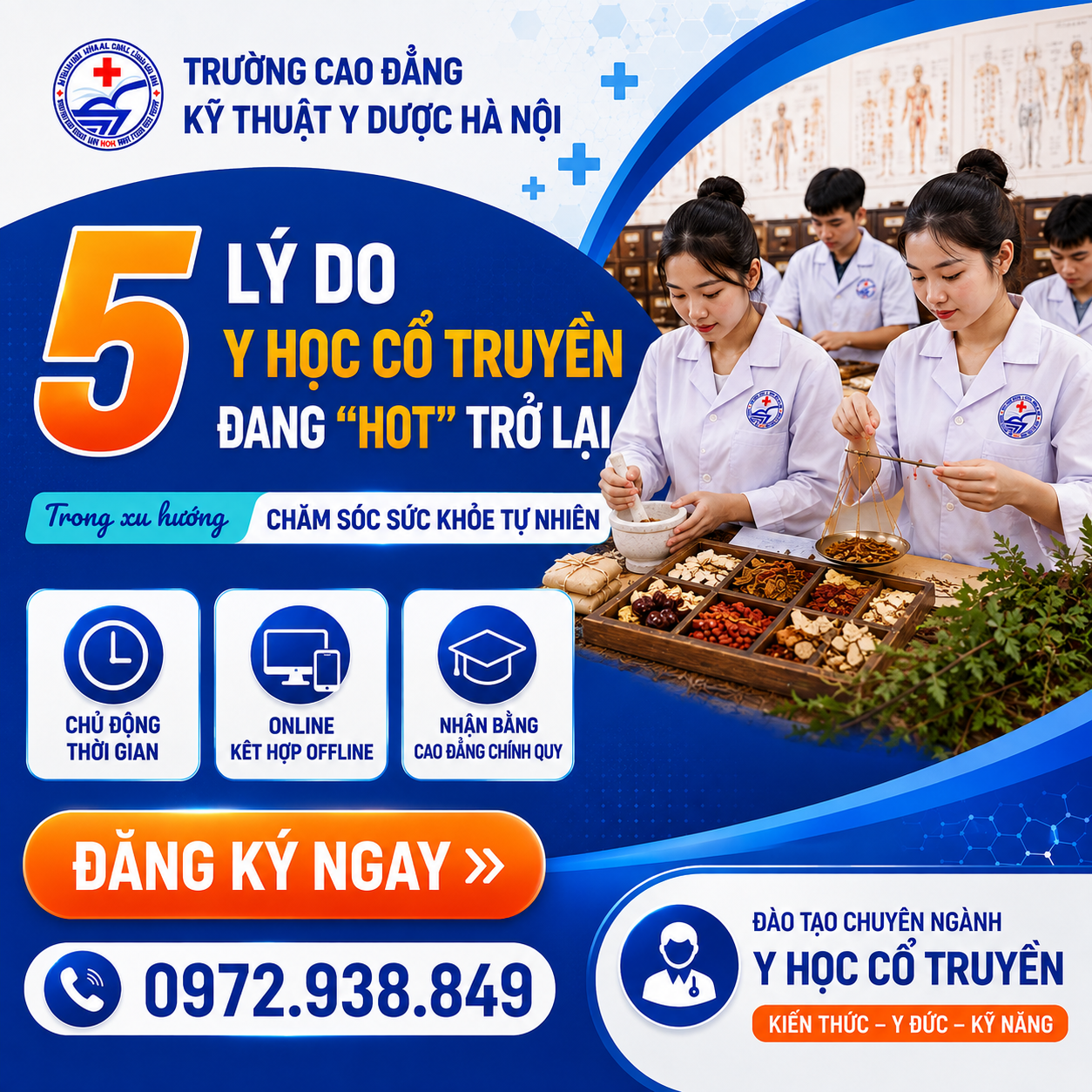 5 Lý Do Y Học Cổ Truyền Đang “Hot” Trở Lại Trong Xu Hướng Chăm Sóc Sức Khỏe Tự Nhiên