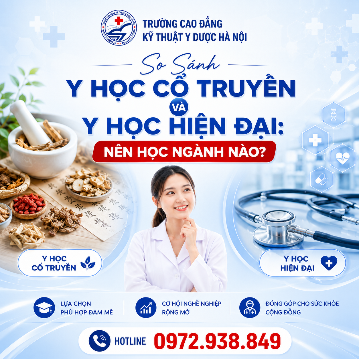 So Sánh Y Học Cổ Truyền Và Y Học Hiện Đại: Nên Học Ngành Nào?