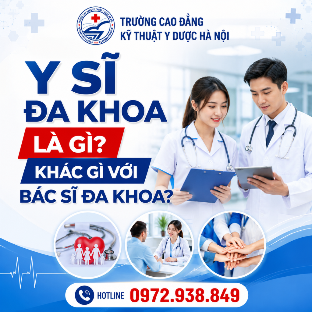 y sĩ đa khoa khác gì so với bác sĩ đa khoa